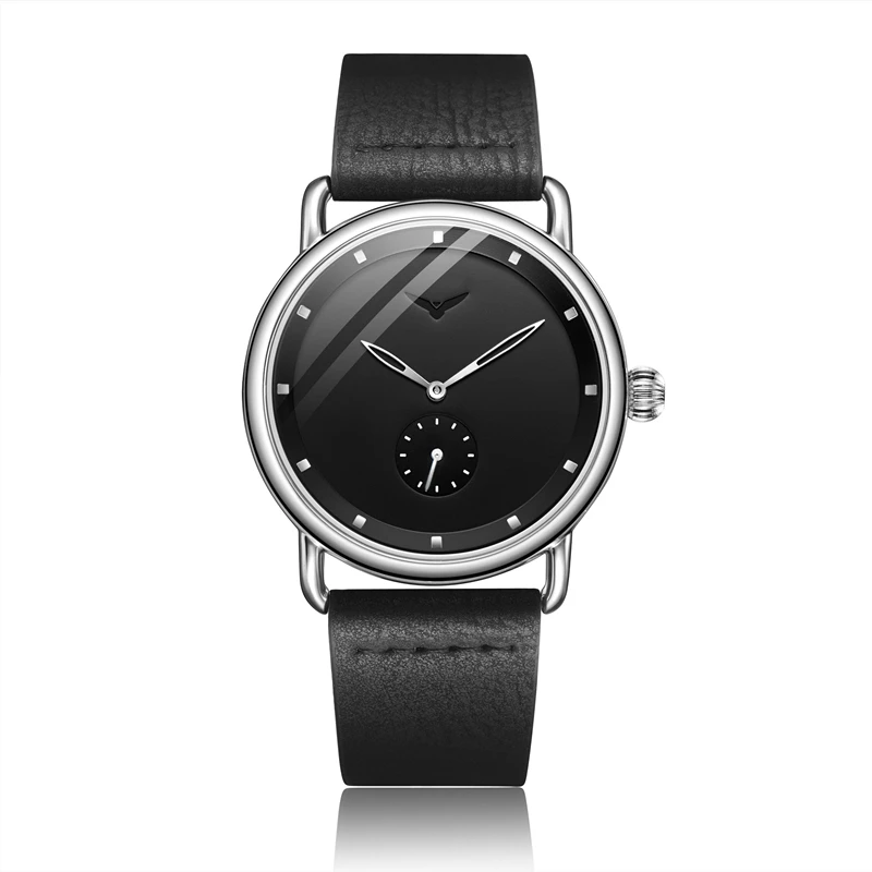 ONOLA 3805, Montre classique en cuir pour homme, cadran rond